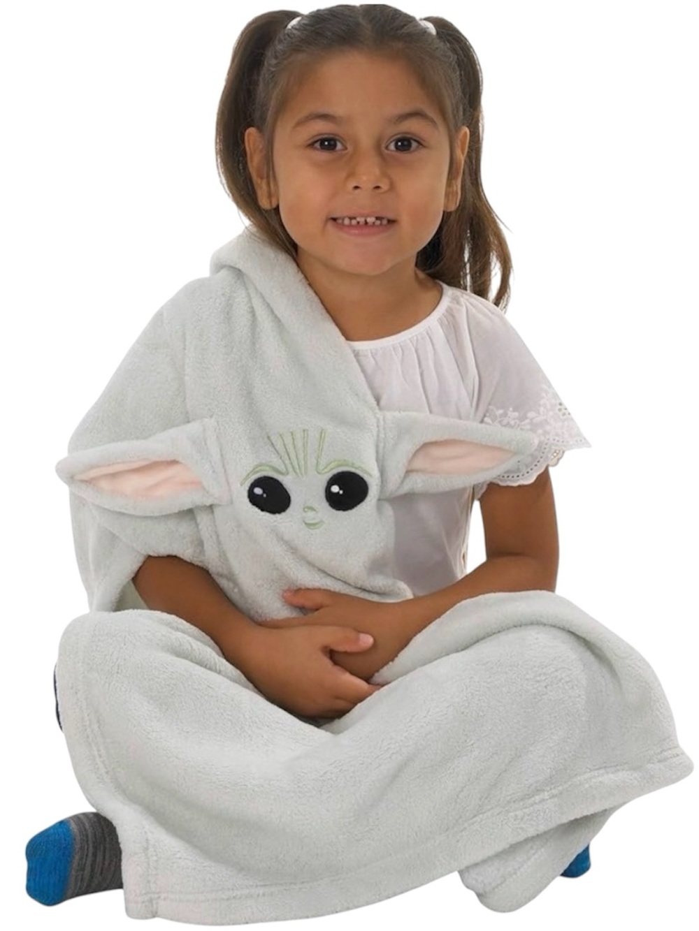 Disney Star Wars The Mandalorian The Child Plush Character Toddler Blanket